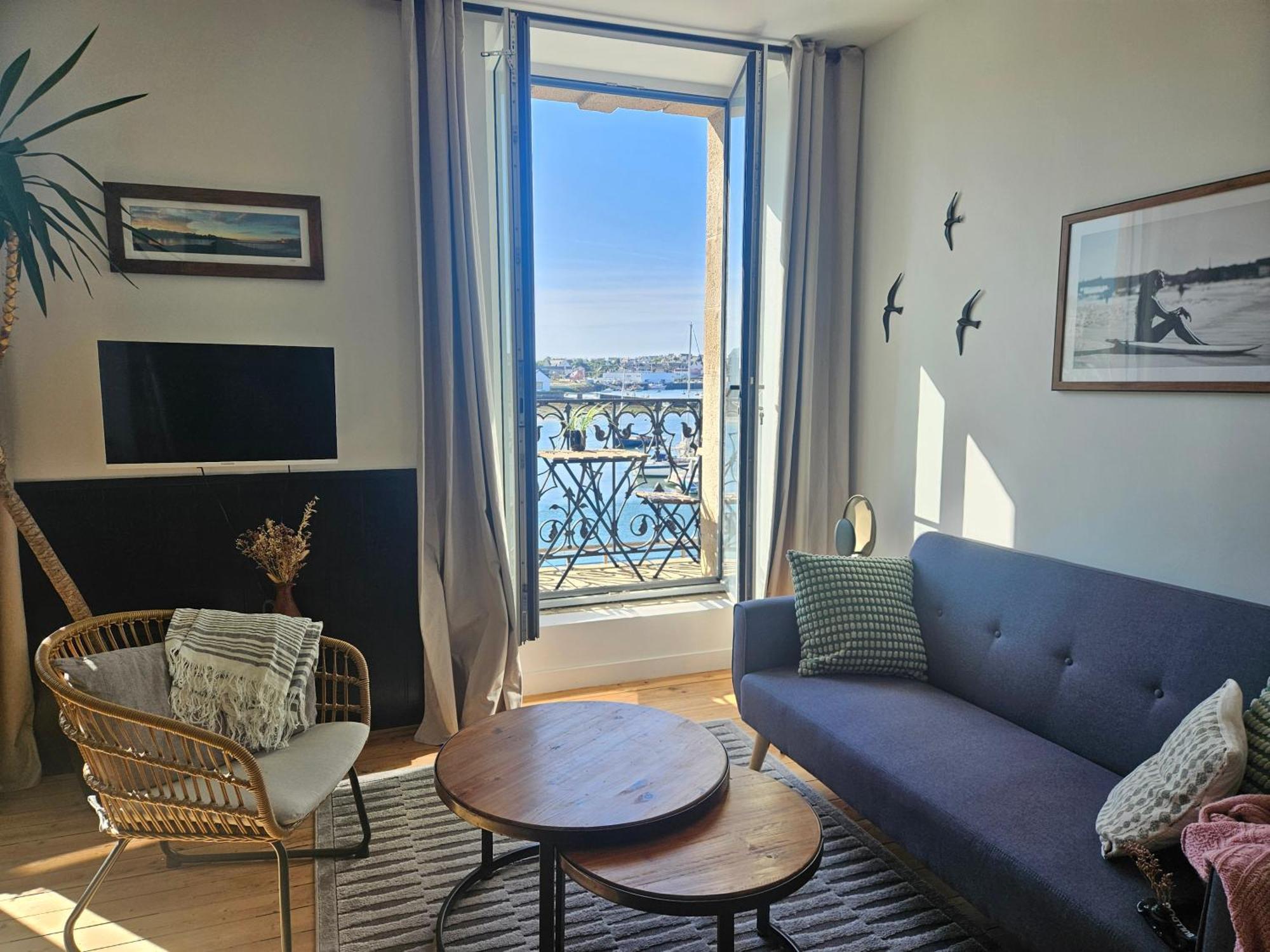 Anatoline Audierne Appartements Vue Mer - Sea & Harbor Stay Одьєрн Екстер'єр фото