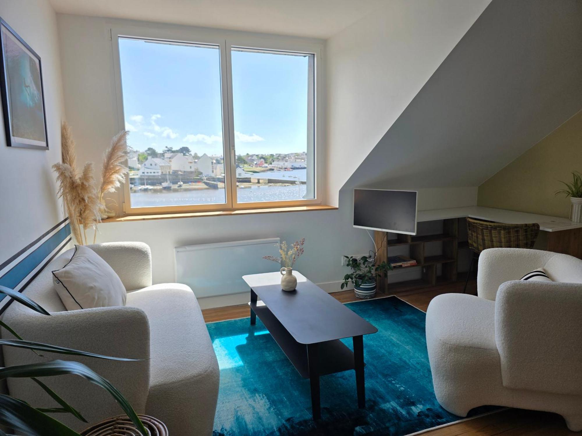 Anatoline Audierne Appartements Vue Mer - Sea & Harbor Stay Одьєрн Номер фото